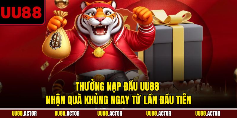 Thưởng Nạp Đầu UU88 - Nhận Quà Khủng Ngay Từ Đầu 3 Thưởng nạp đầu UU88 - Nhận quà khủng ngay từ lần đầu tiên trải nghiệm